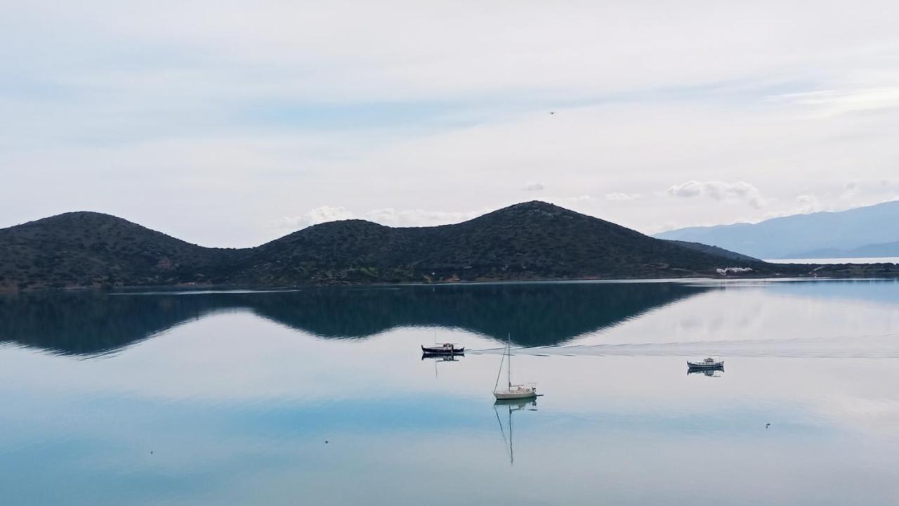 Appartamento Marilena Panoramic Sea View House Elounda Esterno foto