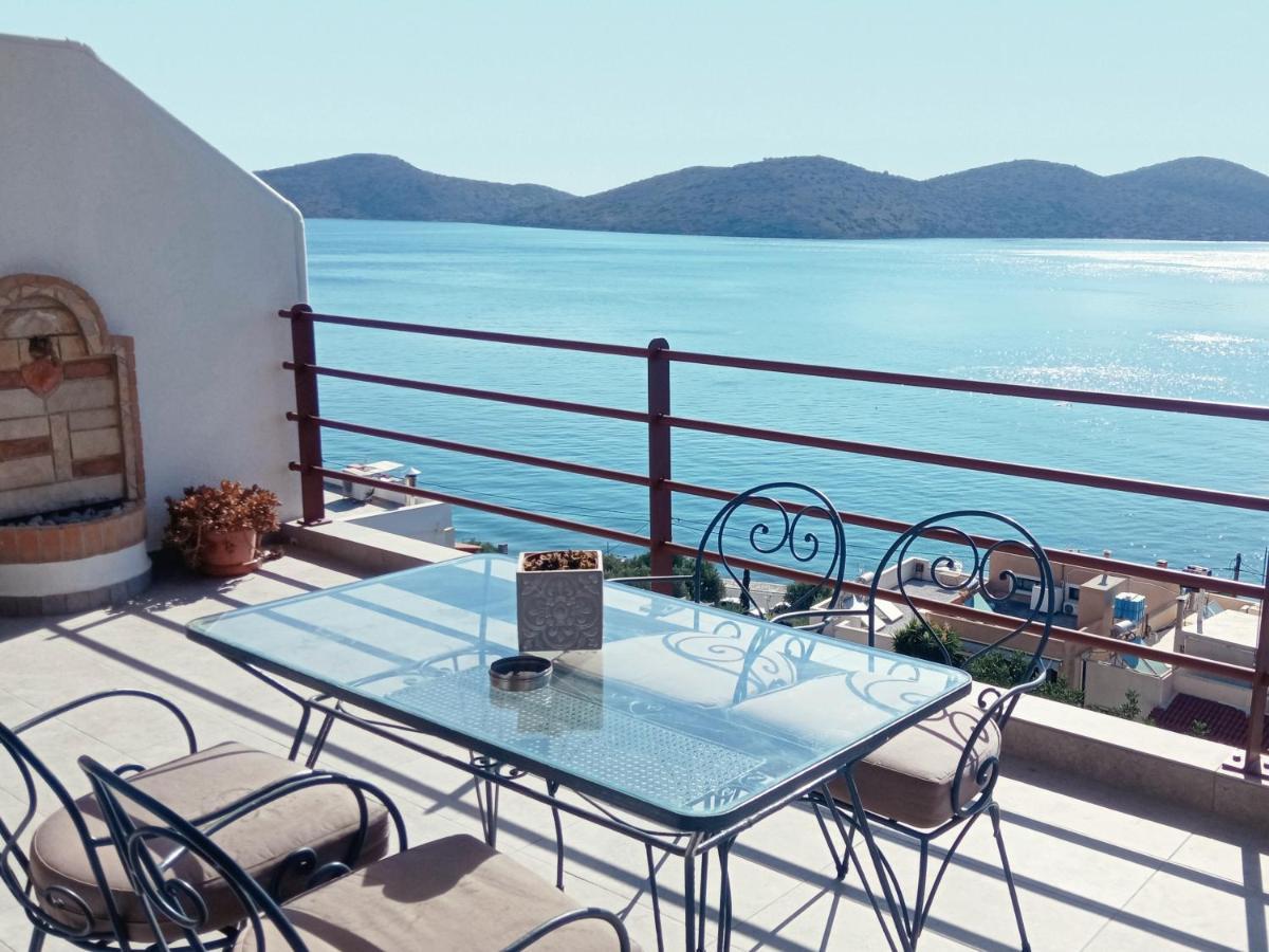 Appartamento Marilena Panoramic Sea View House Elounda Esterno foto