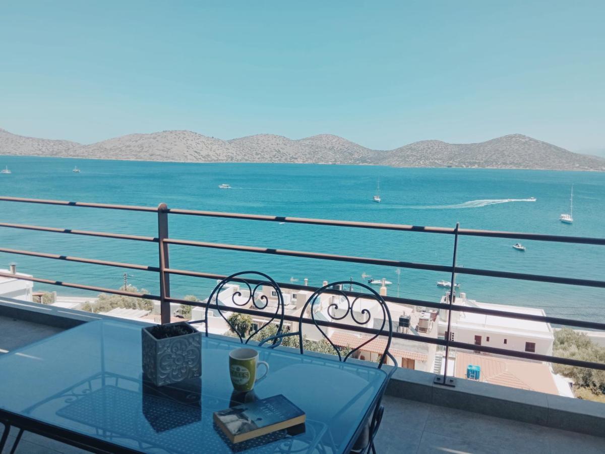 Appartamento Marilena Panoramic Sea View House Elounda Esterno foto